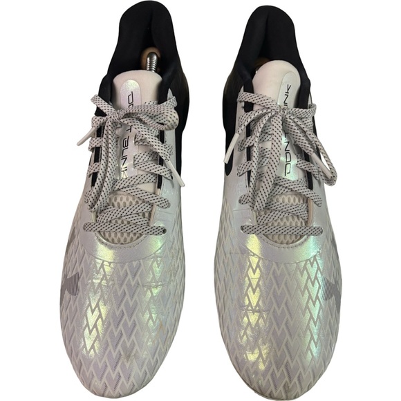 Under Armour Blur Lux MC Cleats White Black Men’s 3023956-102 Size 10.5 main image 4